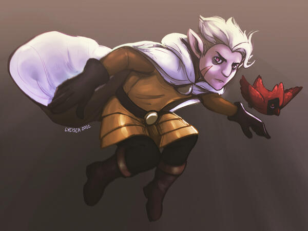 The Owl House inspired print.