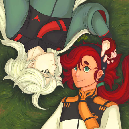 Gundam inspired print